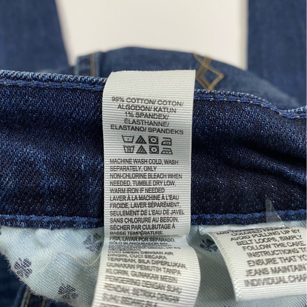 Lucky‎ Brand Jeans Women's 0 Sienna Slim Boyfriend Distressed Denim Medium Wash - Picture 12 of 12